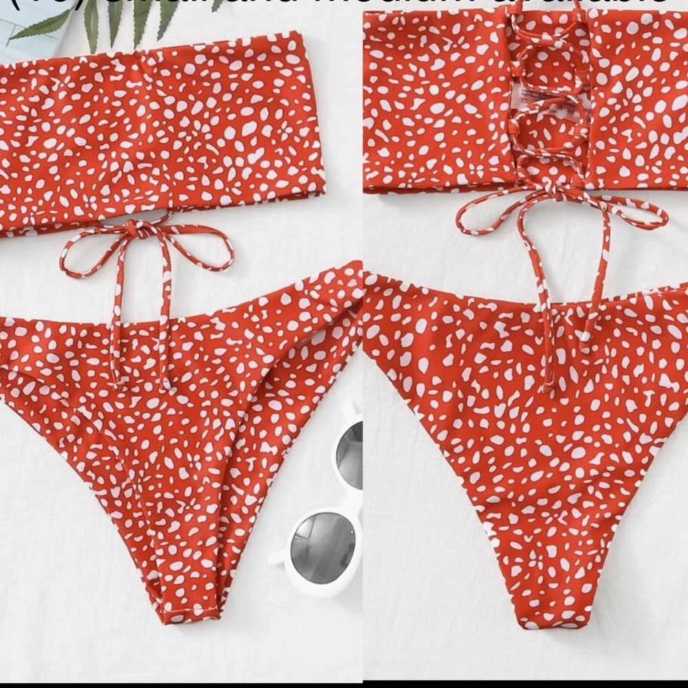 Shein two piece bathing suit bikini small and med